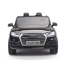 Load image into Gallery viewer, 24V Audi Q5 with Remote Control, Leather Seats, Sound System, Upgraded tires &amp; more! (Black) Ride On Cars FREDDO 
