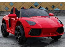 Load image into Gallery viewer, ***Pre Order Ships Nov 30th 2021*** 12V Lamborghini Style Kids Ride On Car With Remote Control RED Ride On Cars FREDDO 
