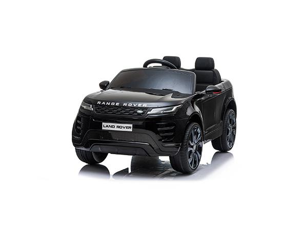 Land Rover Evoque with Dual Motors, 12V, Music , Sound System, Signature LED Lights & Parental Remote Control & Upgraded Leather Seats! Black Ride On Cars FREDDO 