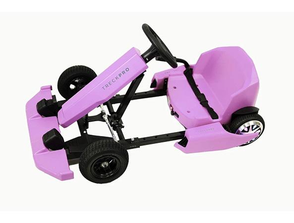 36V Go Kart with Rubber Tires & speeds up to 16km/h. For ages 6-12 (Pink) Ride On Cars FREDDO 