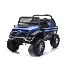 Load image into Gallery viewer, Mercedes Benz Unimog Ride on Car Ride On Cars FREDDO Blue 
