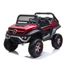 Load image into Gallery viewer, Mercedes Benz Unimog Ride on Car Ride On Cars FREDDO Red 
