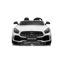 Load image into Gallery viewer, Mercedes Benz AMG GTR Ride on Car (2 Seater) White Ride On Cars FREDDO 
