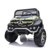 Load image into Gallery viewer, Mercedes Benz Unimog Ride on Car Green Ride On Cars FREDDO 
