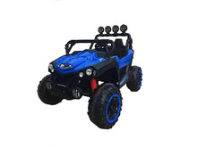 Load image into Gallery viewer, UTV JEEP STYLE VERY LARGE 2 SEATER 4 MOTORS (4x4) WITH REMOTE CONTROL Blue Ride On Cars FREDDO 
