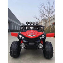 Load image into Gallery viewer, Utv Style Very Large 2 Seater 4 Motors (4x4) With Remote Control Red ***PRE ORDER ONLY*** Ship date around June 15th 2021 Ride On Cars FREDDO 
