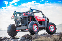 Load image into Gallery viewer, 2023 XX-L 24V UTV with EVA Rubber Wheels, 4x4, Parental Remote control, Sound System &amp; more! (Red) Ride On Cars FREDDO 
