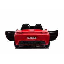 Load image into Gallery viewer, 24V XX-Large Porsche Style Ride on Car, With Upgraded Rubber Tires, LED Lights, Sound System, Remote Control &amp; Much More! (Red) Ride On Cars FREDDO 
