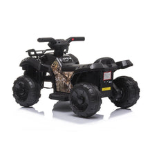 Load image into Gallery viewer, 6V ATV One seater for ages 1-3! With Eva Rubber Wheels, Music &amp; lights! (Black) Ride On Cars FREDDO 
