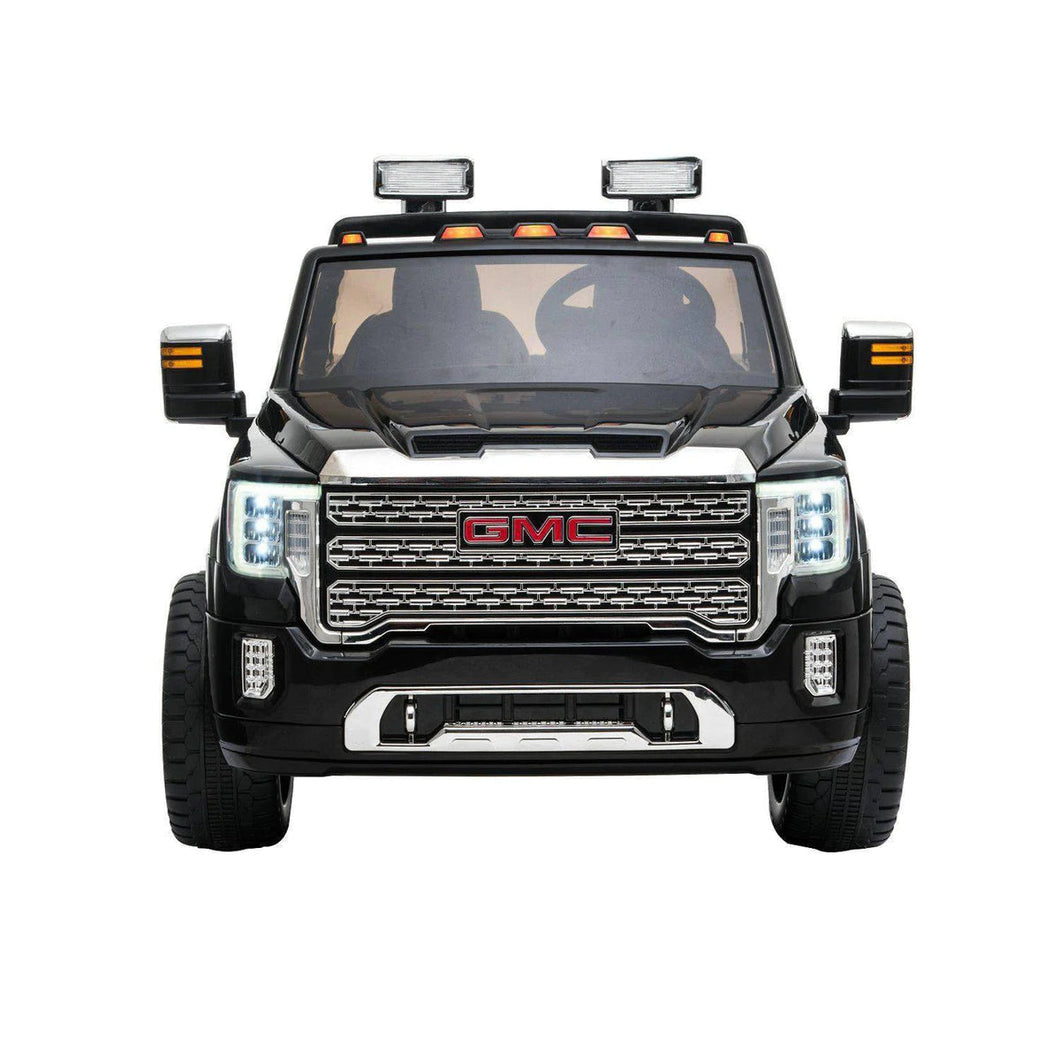 GMC Denali Ride on Car with Upgraded Leather Seats, Remote control, LED lights & more! (Black) Kids Cars Canada 