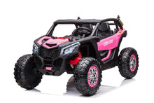 Load image into Gallery viewer, 2023 XX-L 24V UTV with EVA Rubber Wheels, 4x4, Parental Remote control, Sound System &amp; more! (Pink) Ride On Cars FREDDO 
